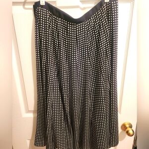 Lagerfeld Full Polka Dot Skirt